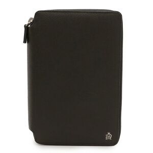 Dunhill Leather Organizer Wallet Dark Grey